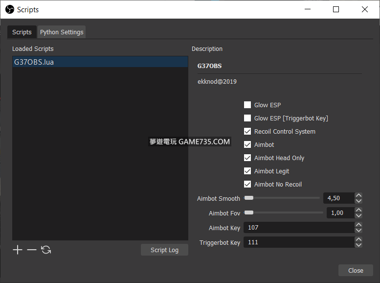 CSGO透視輔助更新10/01 G37OBS-obs-studio plugin for csgo 【影片教學演示】【CS:GO  反恐精英：全球攻勢】夢遊電玩論壇